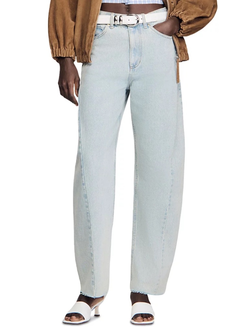 Ethan Wide Leg Barrel Jeans